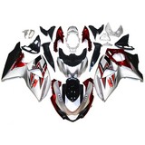 0397 Fairing Suzuki Gsxr1000 K9 09 10 11 12 13 14 Cover Silver Red